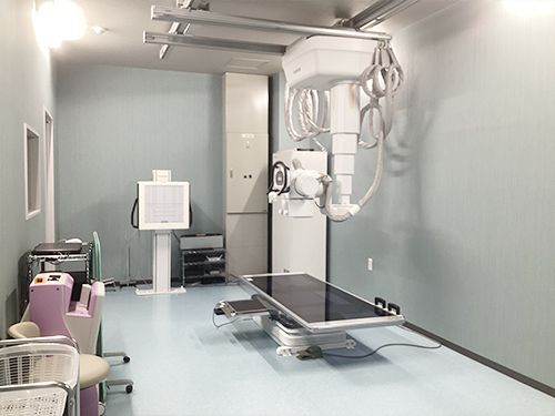 夕張市立診療所　レントゲン室