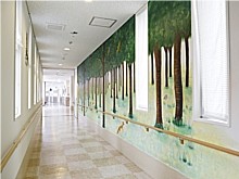 平和台病院　廊下