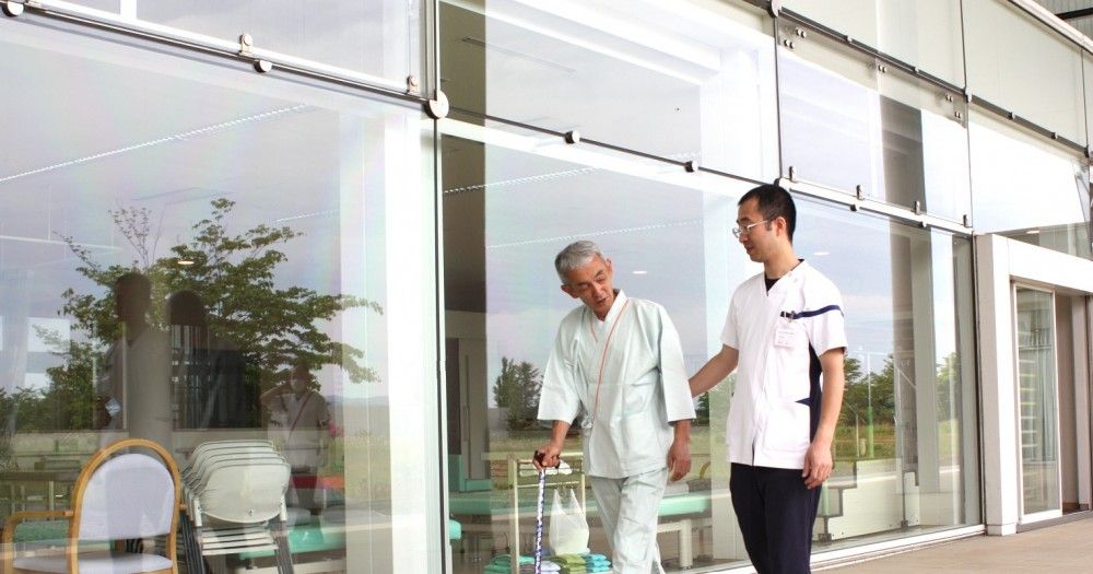 公立刈田綜合病院　リハビリ風景②