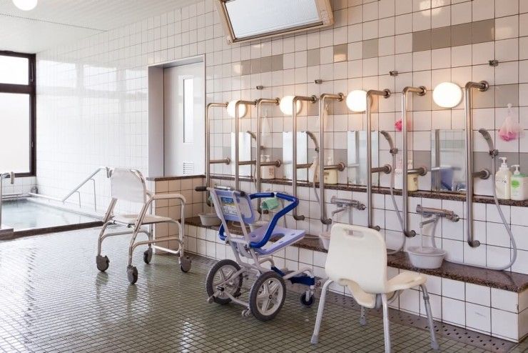 介護老人保健施設　太陽　シャワーキャリー浴