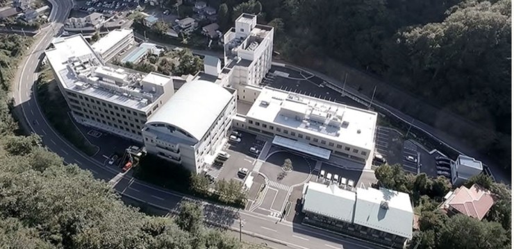 宮古山口病院　外観_俯瞰