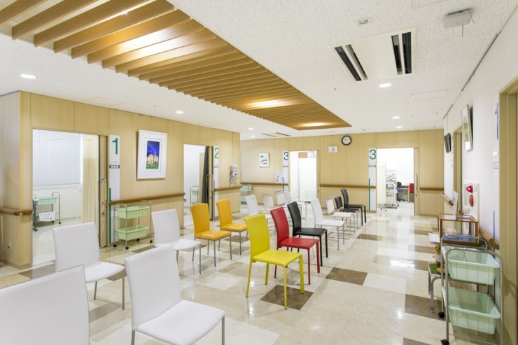 福島第一病院　外来待合フロア