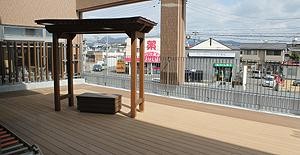 福島第一病院　中庭