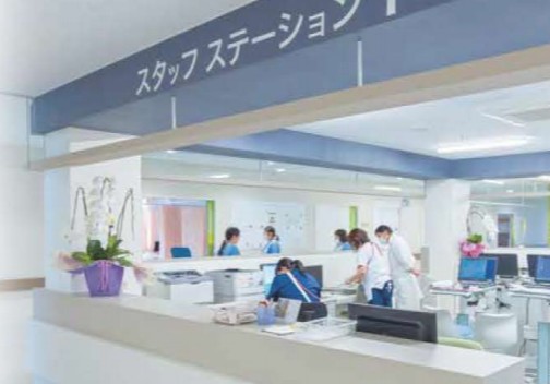 月夜野病院　スタッフステーション