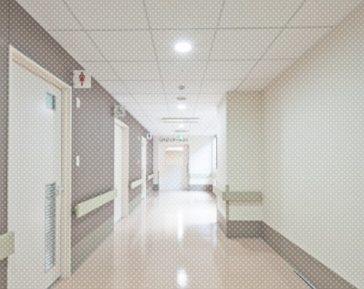 前橋城南病院　廊下
