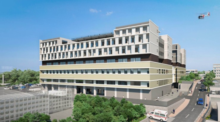 浦添総合病院　外観3