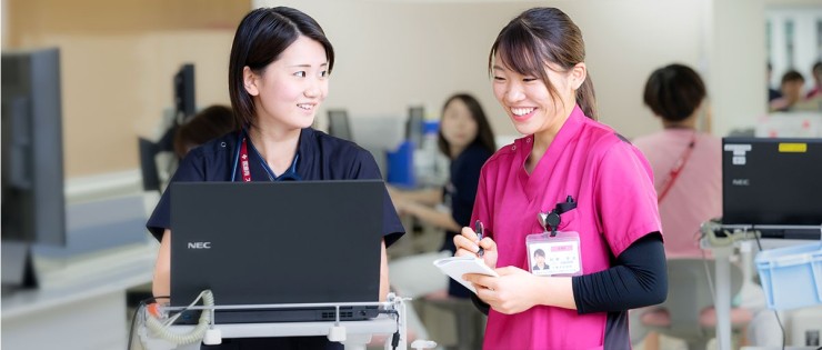 千葉労災病院　業務風景