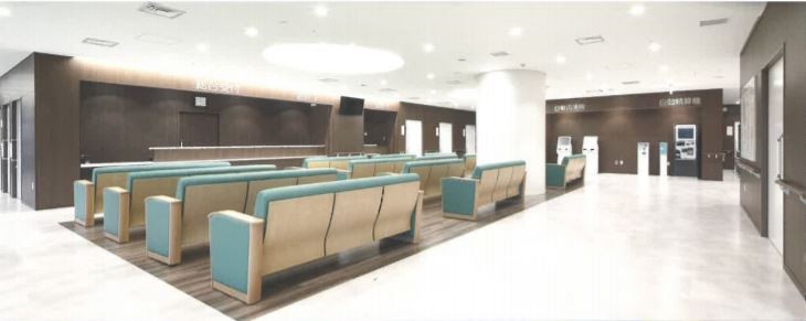 白井聖仁会病院　待合室