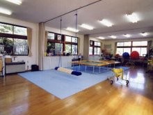 重症心身障害児施設　聖母療育園　院内風景2