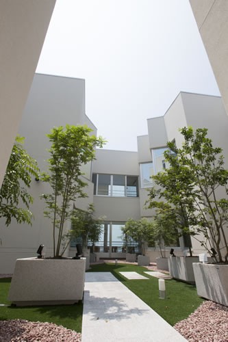 千代田病院　中庭