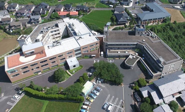 鳥巣病院　外観_俯瞰