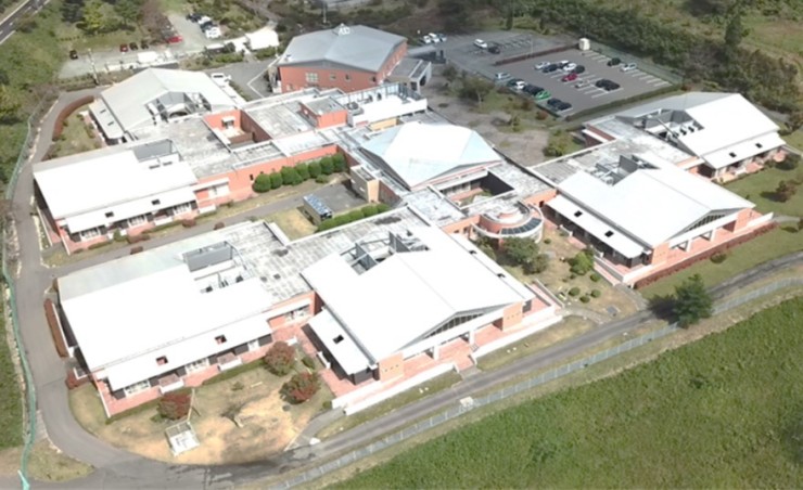 耳納高原病院　外観_俯瞰