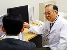 朝倉医師会病院　診察風景