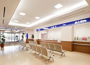 岩砂病院・岩砂マタニティ　待合スペース