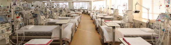 タジミ第一病院　治療室