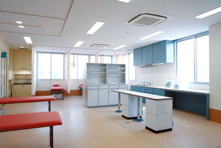 消化器科　久保病院　院内風景
