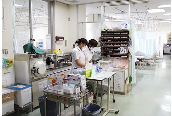 瀬戸内海病院　ナースステーション