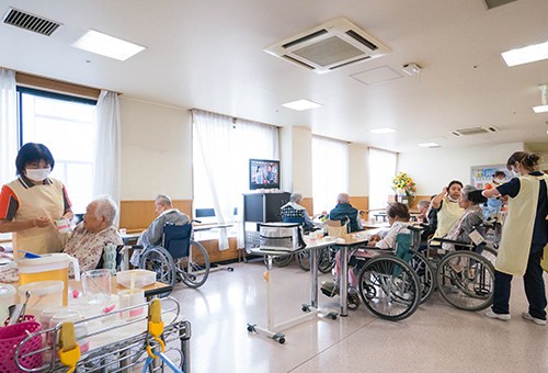 岡崎東病院　談話スペース