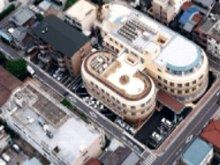 善常会リハビリテーション病院　外観_上空から