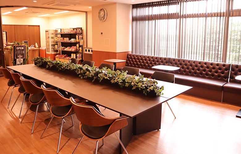 広島中央リハビリテーション病院　ラウンジスペース