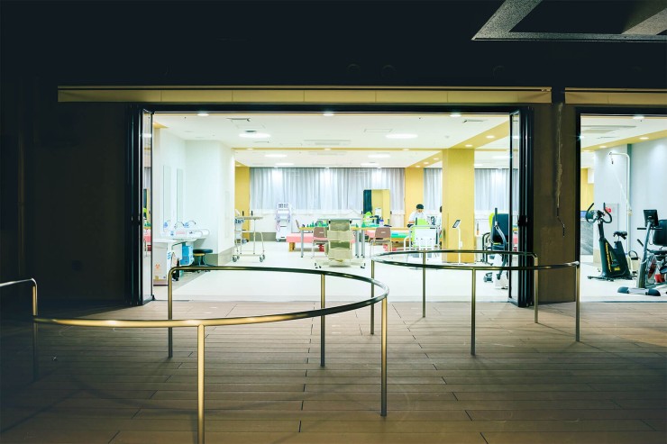 桜十字熊本宇城病院　業務風景_夜