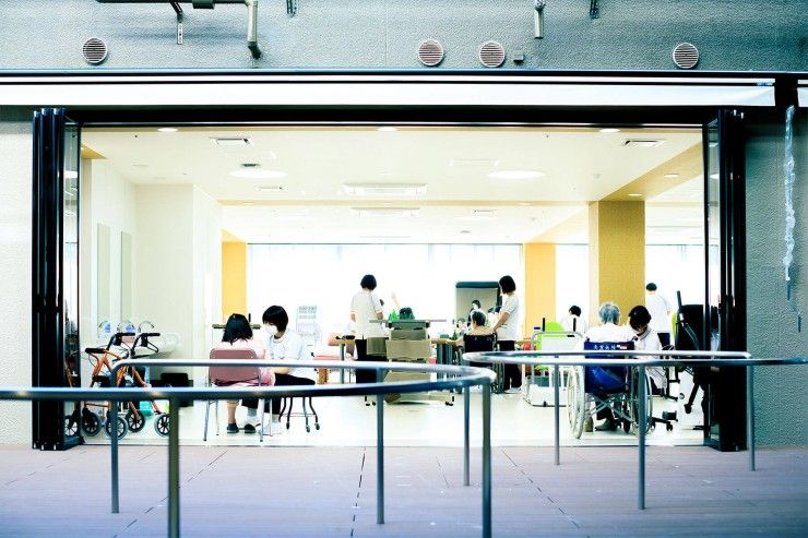 桜十字熊本宇城病院　業務風景