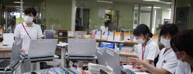 国保中央病院　業務風景