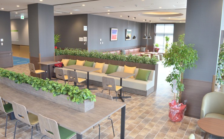 ならまちリハビリテーション病院　待合室