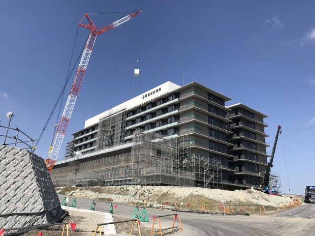 岡波総合病院　新病棟建設経過