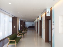 河崎病院　病棟廊下