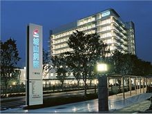 城山病院　外観_夜