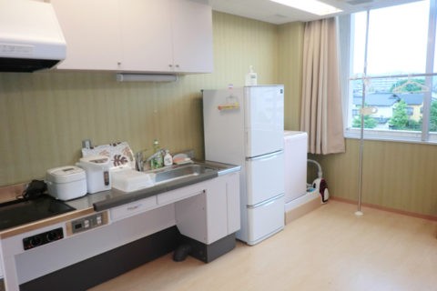 京都南西病院　日常生活訓練室（炊事・洗濯）