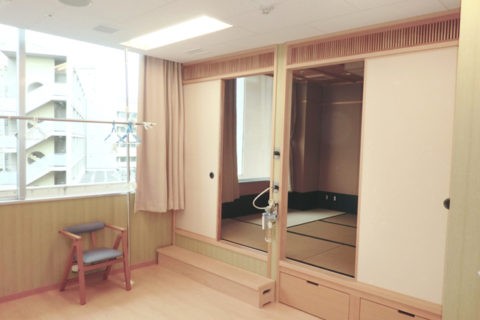 京都南西病院　日常生活訓練室（和室）