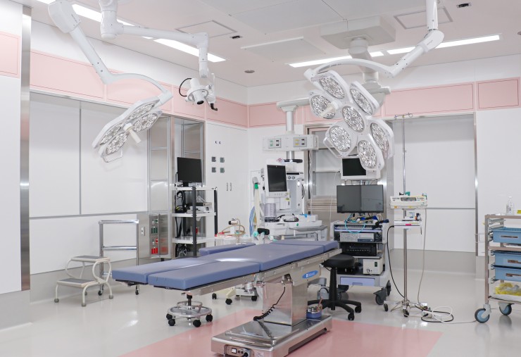 京都田辺中央病院　手術室