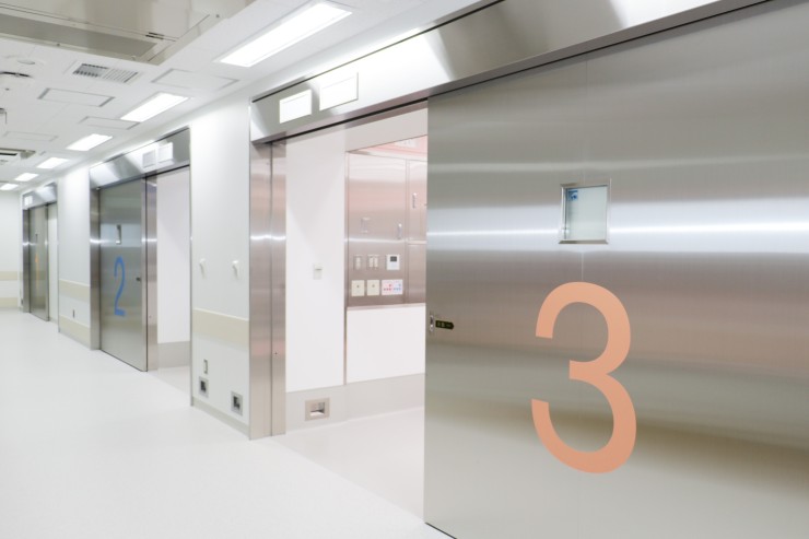 京都田辺中央病院　内観