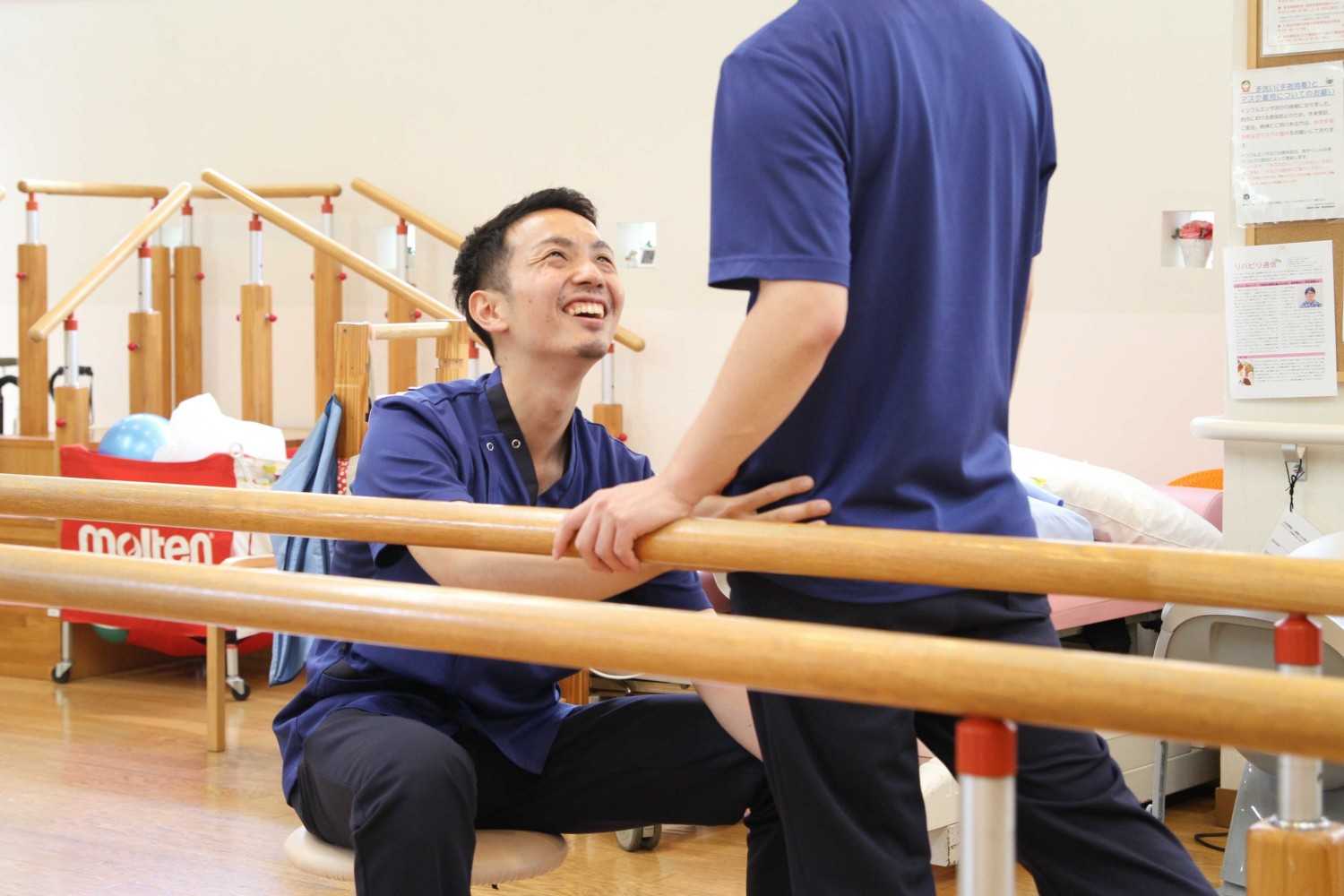 日扇会第一病院-入院時のリハビリ風景