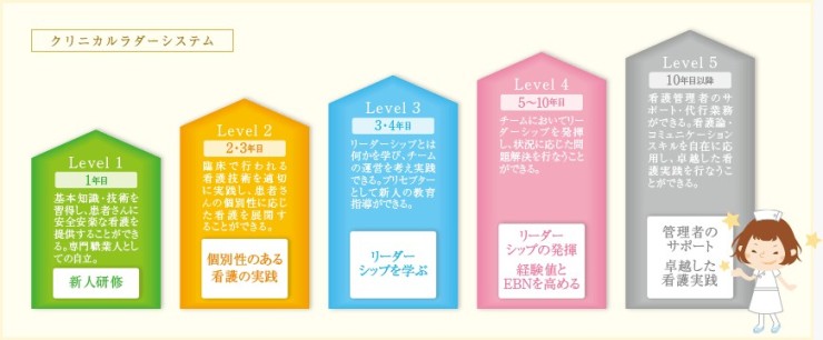府中恵仁会病院　クリニカルラダー