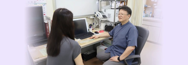 まつおか整形外科　診察風景