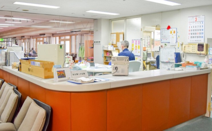 介護老人保健施設　サンホーム　ナースステーション