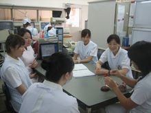 総合高津中央病院　打ち合わせ風景