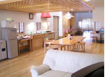 介護老人保健施設ケアタウンたかのす　共有スペース