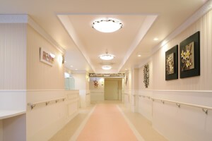 愛全病院　廊下