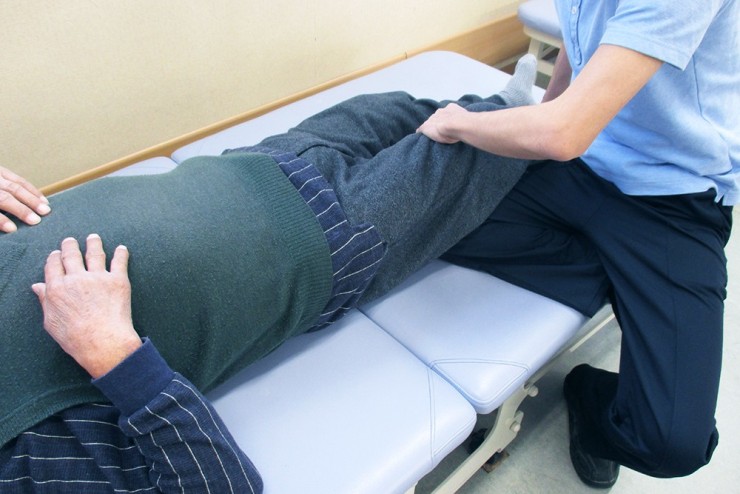 介護老人保健施設　創春館　リハビリ風景