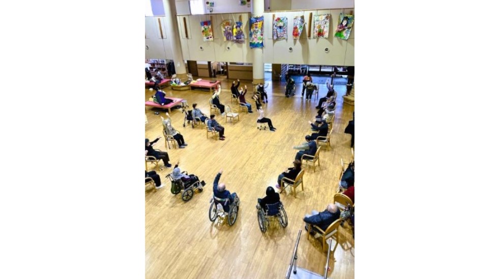 介護老人保健施設杜の街　リハビリ風景