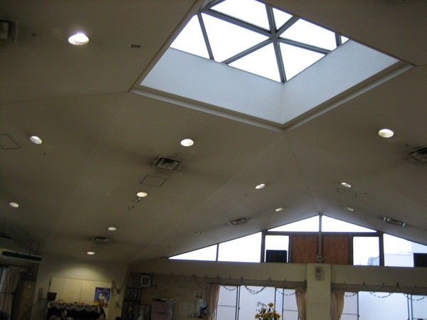 介護老人保健施設　東京ばんなん白光園　天井