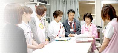 金沢病院　業務風景