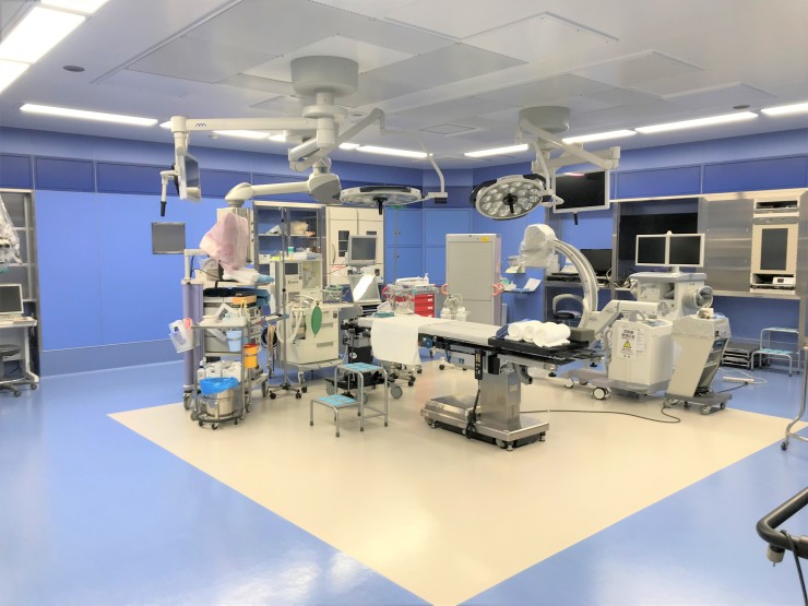 北須磨病院　院内の様子（手術室）