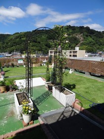 ライフサポート　城北　屋上庭園