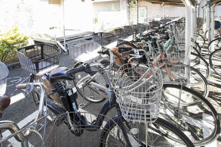 こうかん訪問看護ステーション　自転車