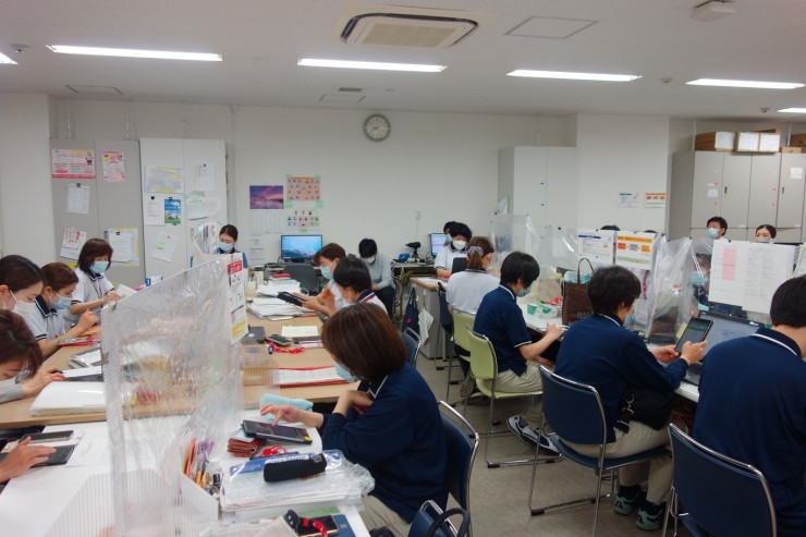 訪問看護ステーションおおみち　業務風景